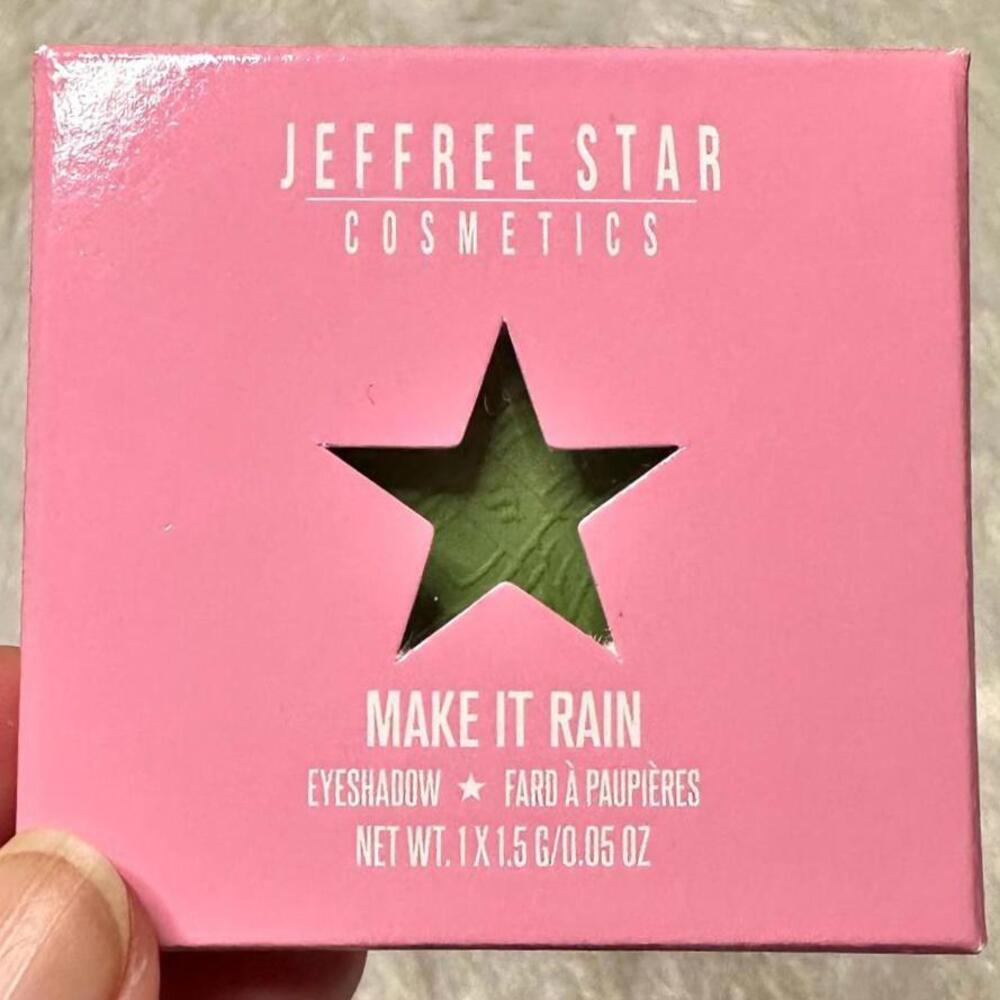 NIB Jeffree Star Eyeshadow Artistry Single Make It Rain 1.5g